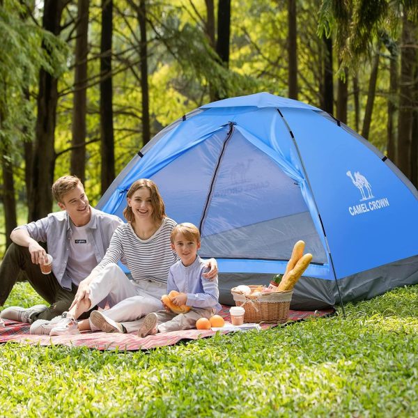 CAMEL CROWN Tents for Camping 2/3/4/5 Person Camping Dome Tent, Waterproof,Spacious, Lightweight Portable Backpacking Tent for Outdoor Camping/Hiking - Image 7