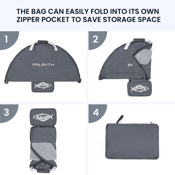 Palmyth Packable Wader Bag with Changing Mat for Fishing or Hunting - Image 2