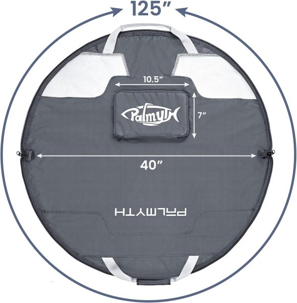 Palmyth Packable Wader Bag with Changing Mat for Fishing or Hunting - Image 4